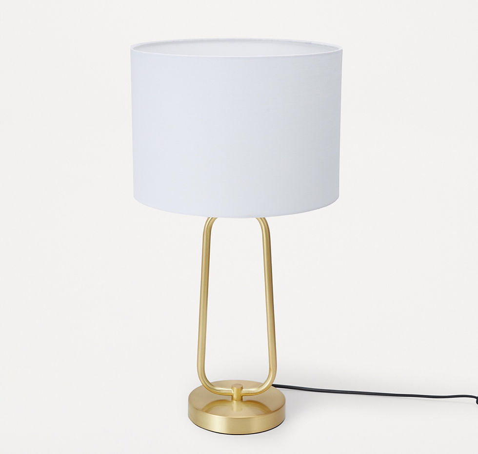 Gold Look Table Lamp