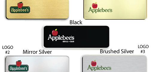 Applebee's Name Badges
