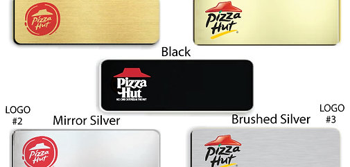 Pizza Hut Employee Name Badge