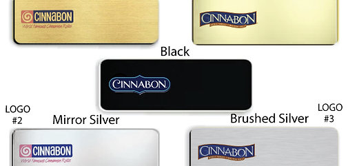 Cinnabon Employee Name Badge