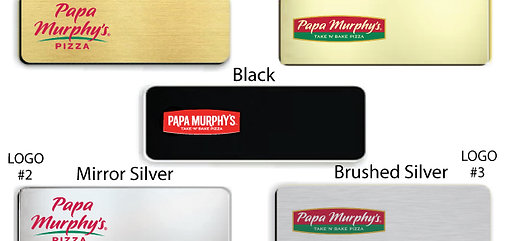 Papa Murphy's Employee Name Badge
