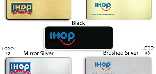 I Hop Employee Name Badge