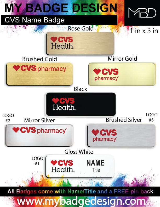CVS Name Badge