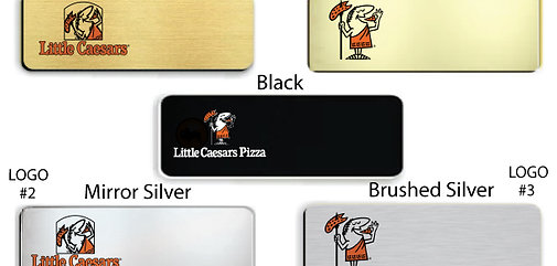 Little Caesars Employee Name Badge