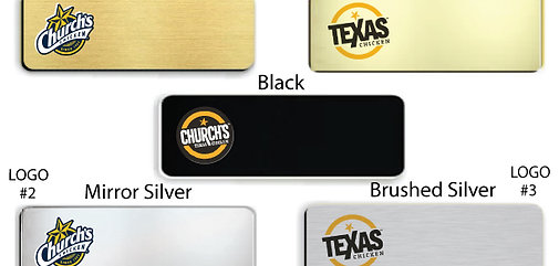 Church's Employee Name Badge