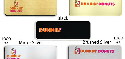 Dunkin Donuts Employee Name Badge