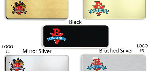 Burgerville Employee Name Badge