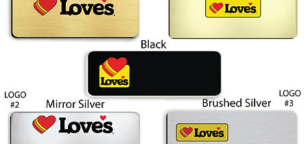 Loves Name Badge