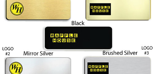 Waffle House Name Badge
