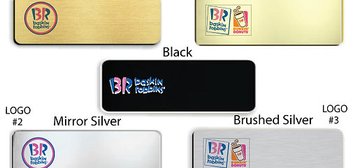 Baskin Robbins Employee Name Badge
