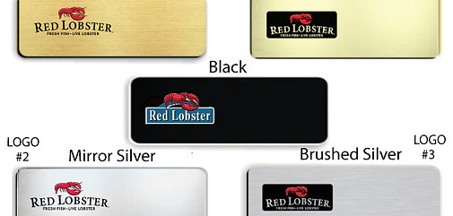 Red Lobster Employee Name Badge