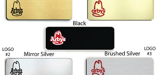 Arby's Name Badges
