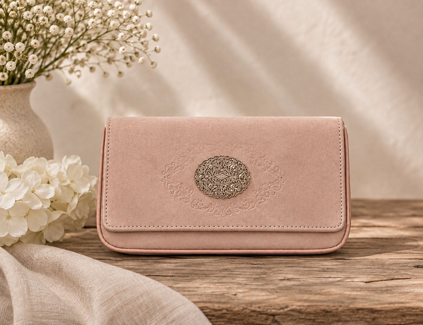 Damen Clutch Alice nuderose