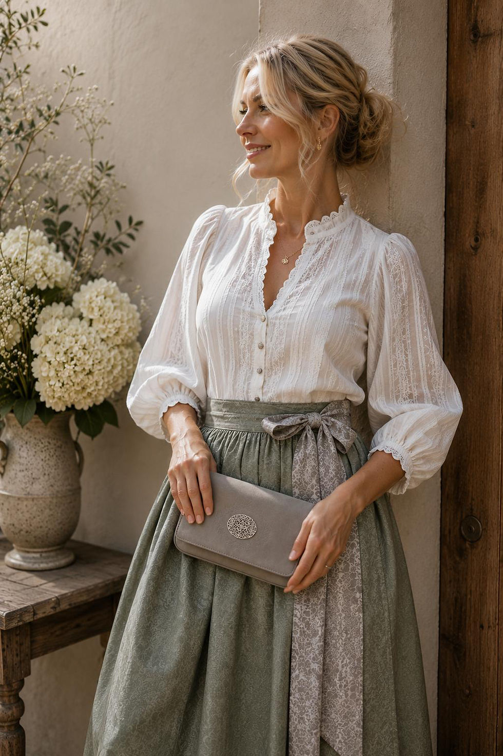 Miniaturbild: Damen Clutch Alice stein