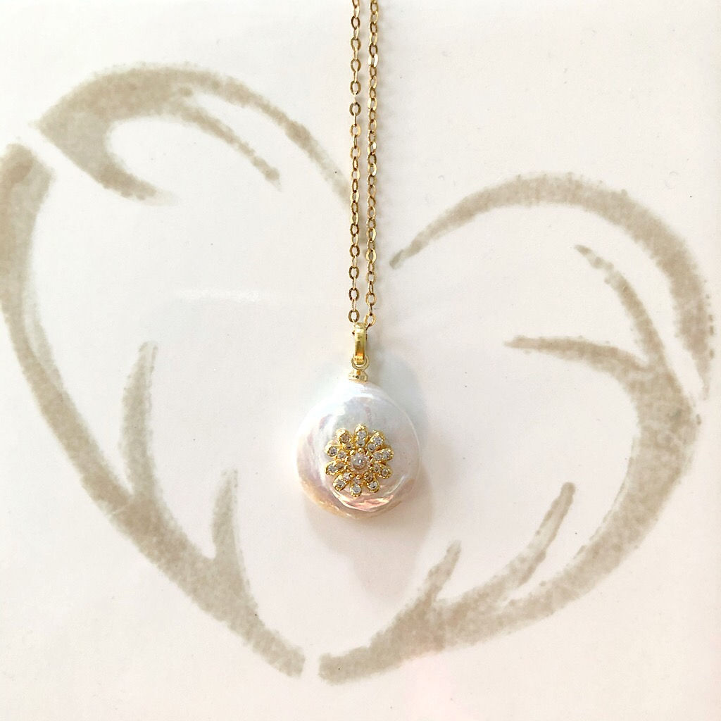 Halskette BLUMENPERLE