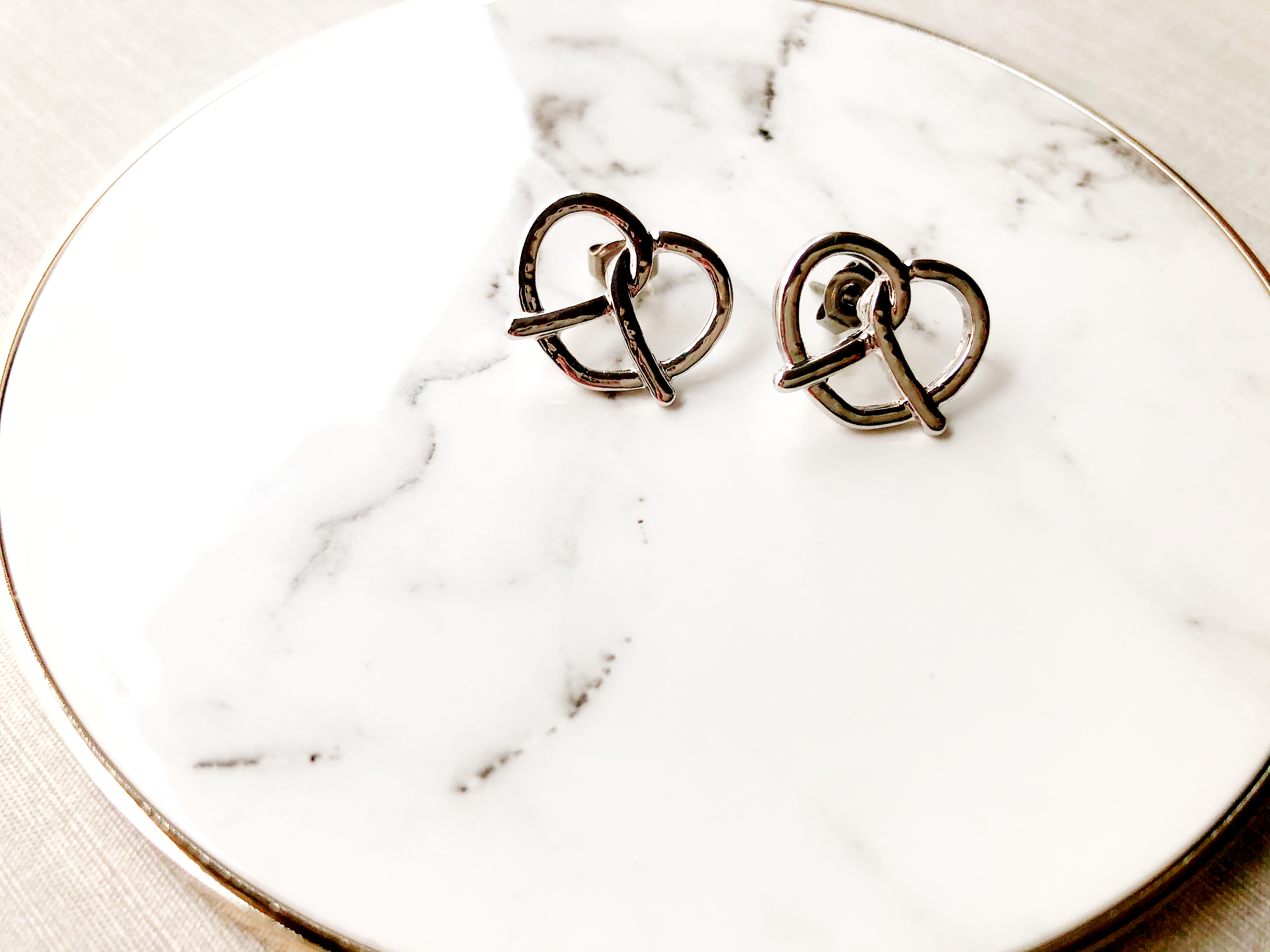 Ohrstecker BREZN versilbert