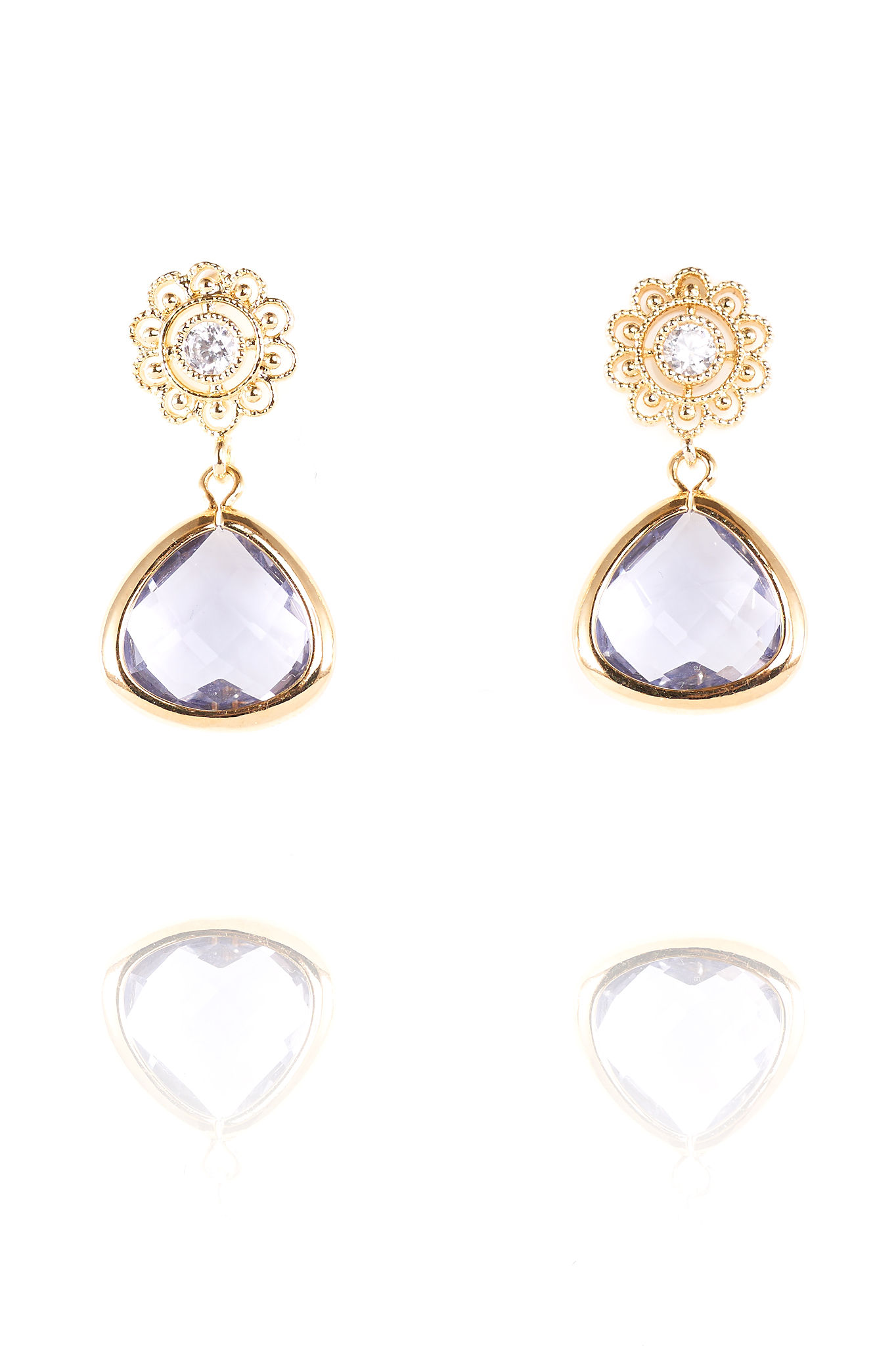 Ohrringe *Fesch's Madl* tanzanite