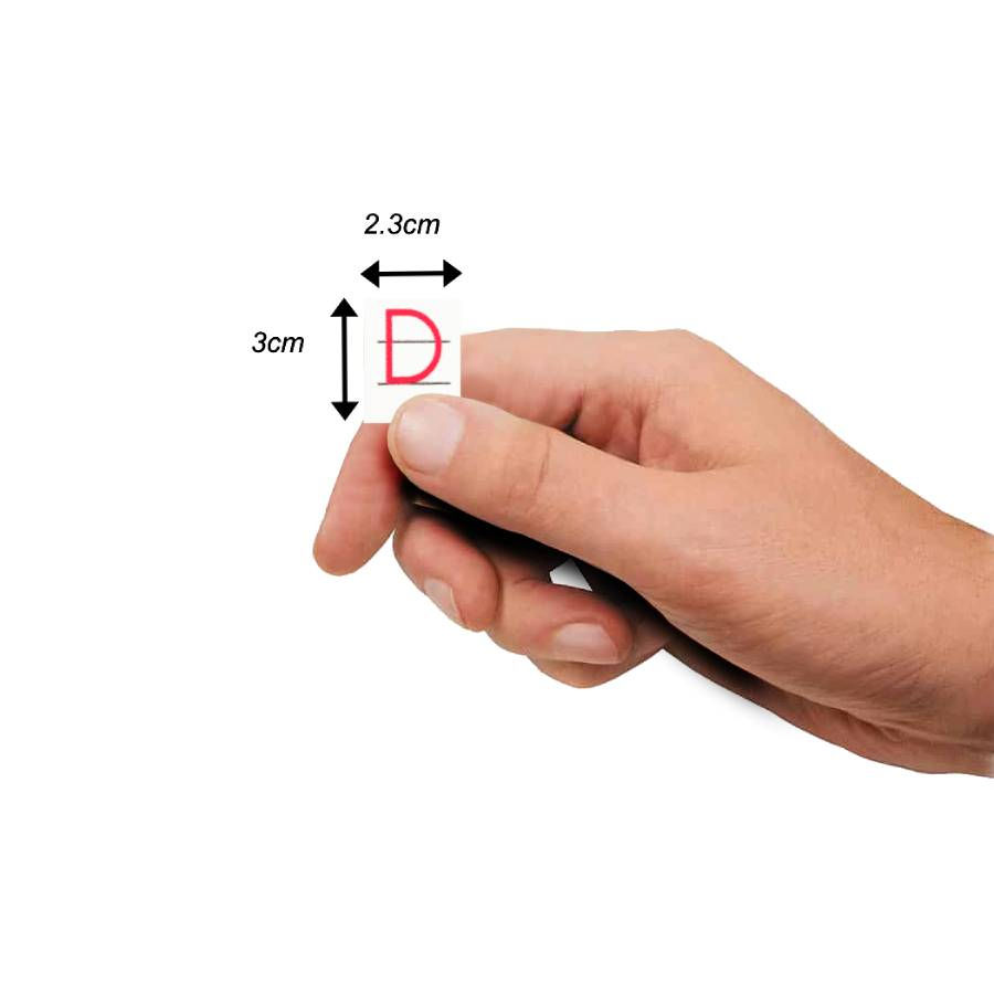 Miniatura: Forma palabras con renglones 2.4cm x 3.2cm (120 piezas)