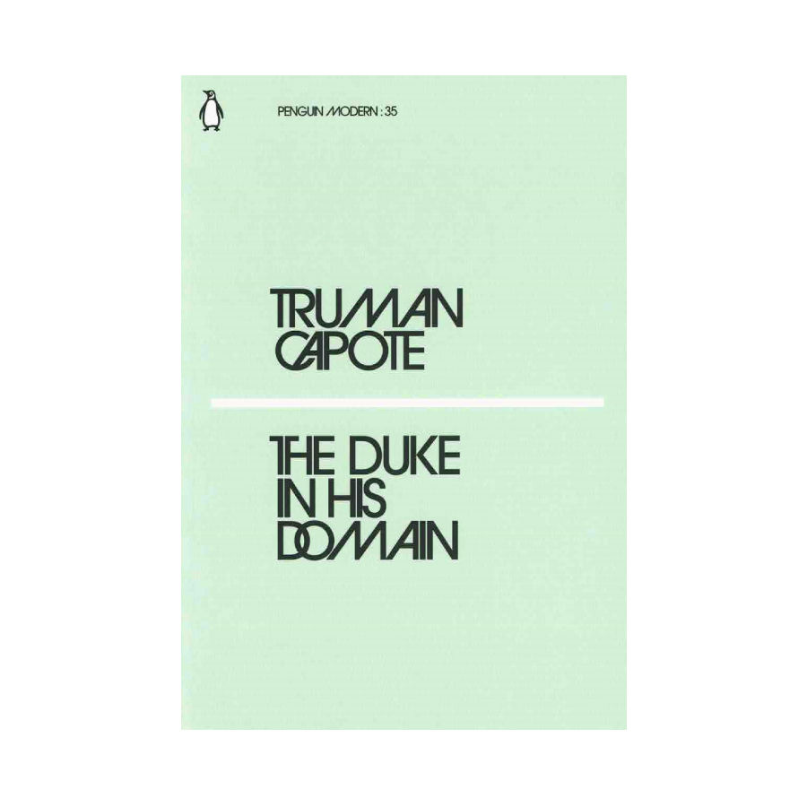 Libro en inglés "The Duke in His Domain" autor "Truman Capote"