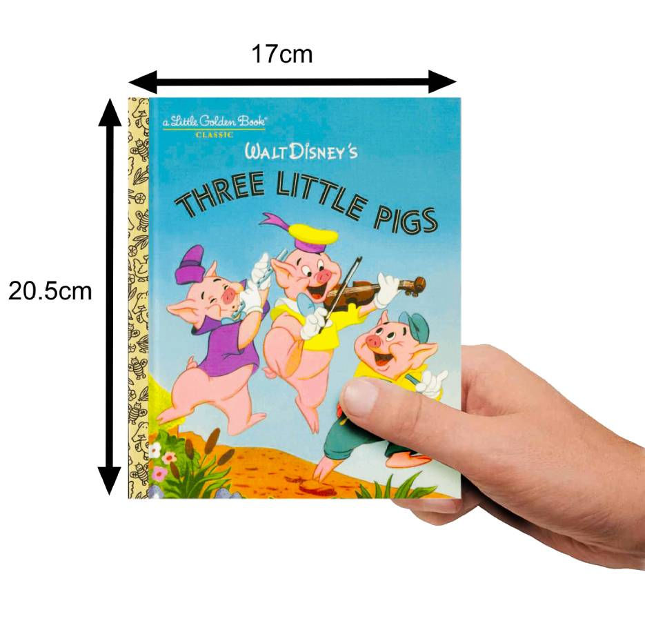 Miniatura: Libro Cuento en Inglés Three Little Pigs (Disney)