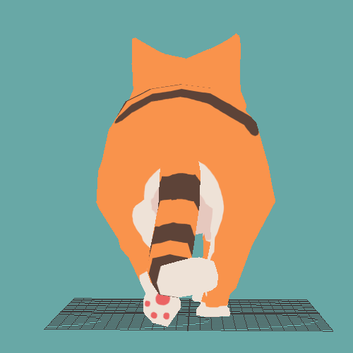 Cat Walk Butt