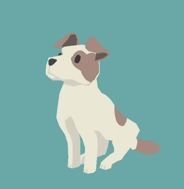 Dog Idle Sit