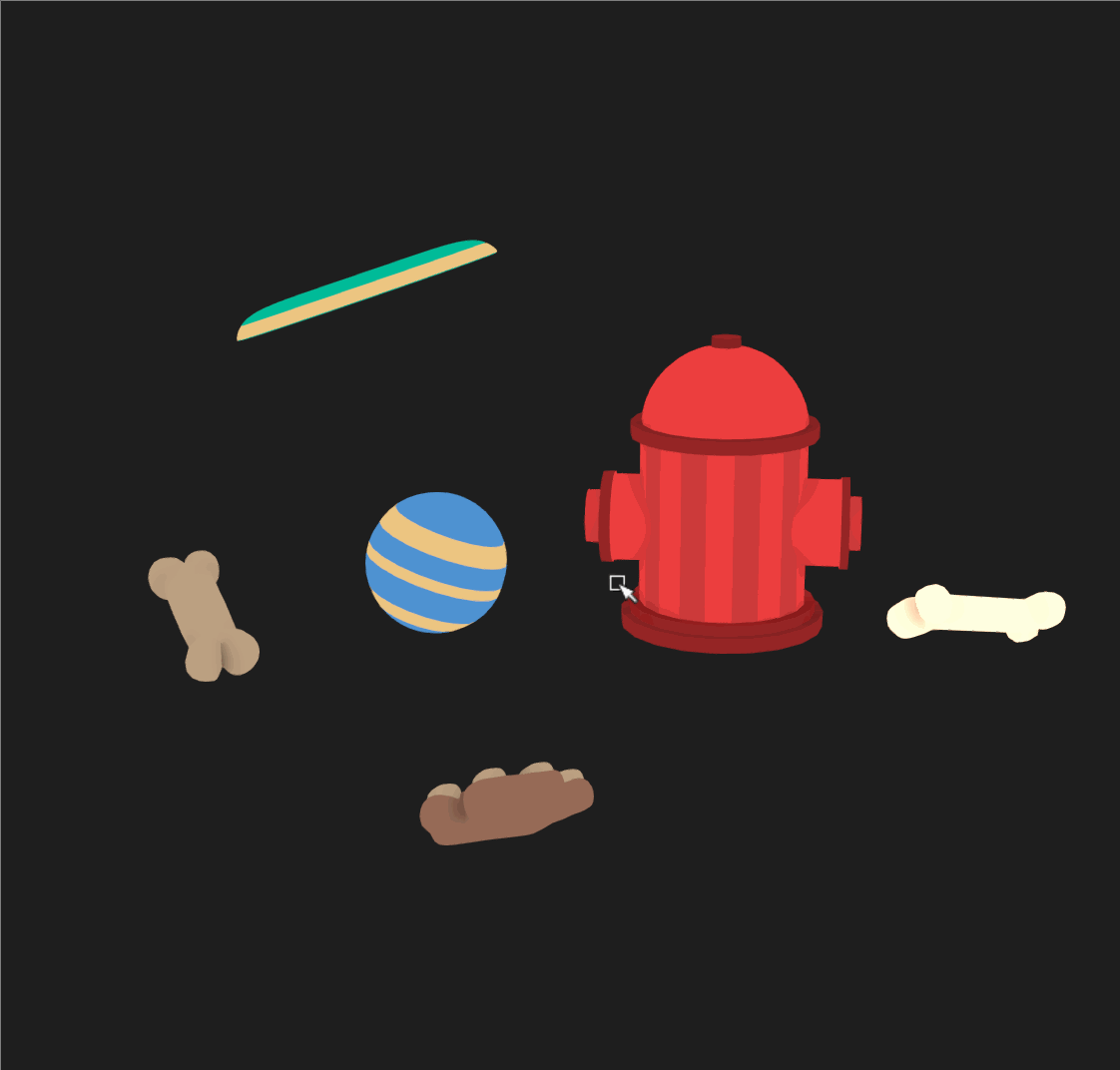 Power Up Assets for Game Board