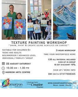 Texture Art Canvas 22 August