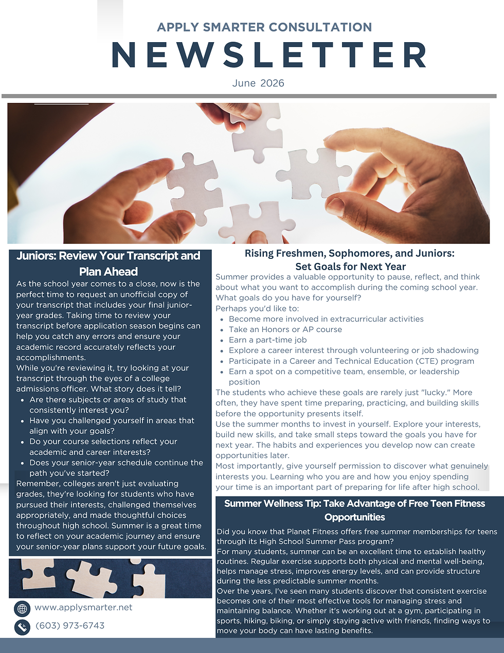 Apply Smarter June Newsletter