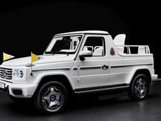 La papamobile di papa Leone