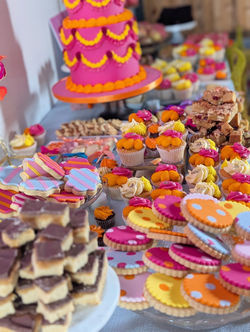 Colourful Dessert Table
