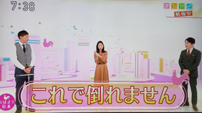 NHKおはよう日本 まちかど情報室『これで倒れません』