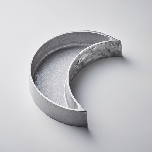 水晶　三日月　モチーフ　うつわ 三日月のうつわ | KANAMORI ALLOY