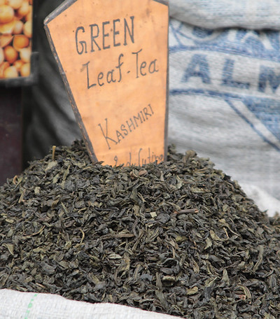 Green Tea Leaves