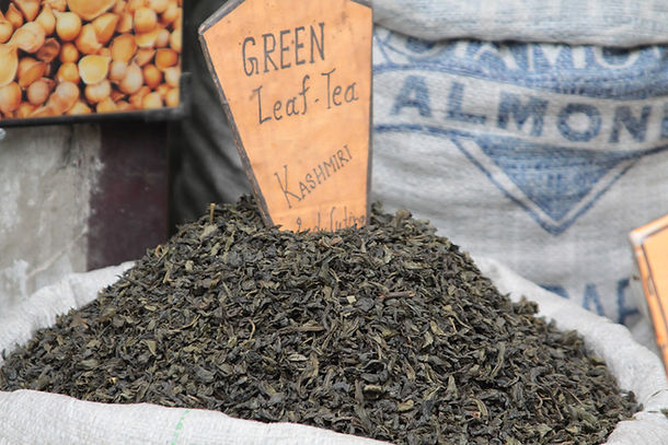 Green Tea Leaves