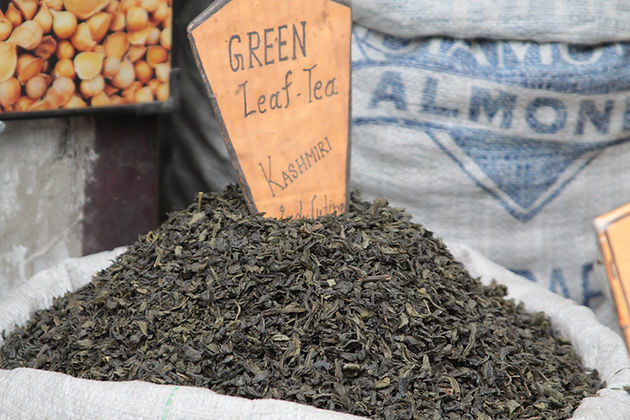 Green Tea Leaves