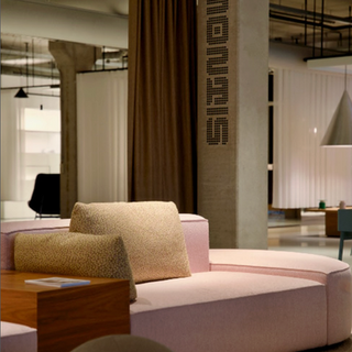 Modern Dutch upholstered lounge chairs and minimalist modular seating by Montis, available through AD Atelier and Design in Sarasota Florida.