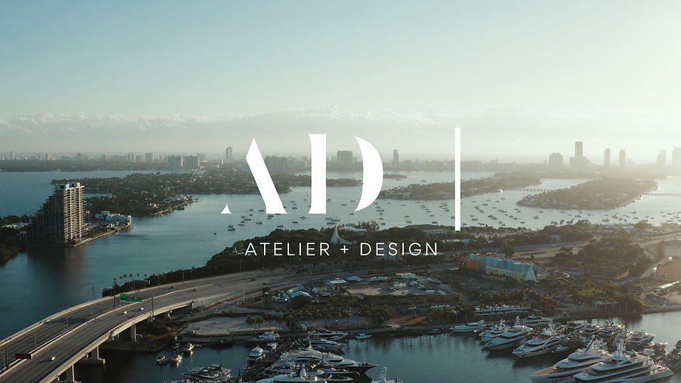 AD | Atelier + Design architectural design house showcasing luxury high-rise condo interiors and custom tier 1 furniture flagships on the Gulf Coast.