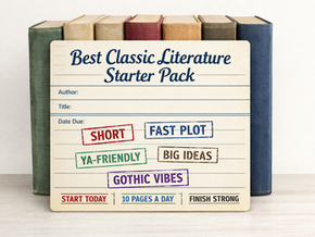 Best Classic Literature Starter Pack for Aspiring Authors