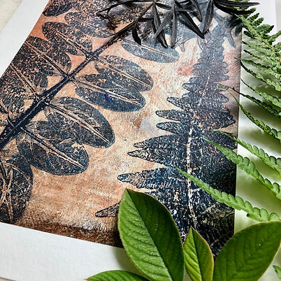 Intro to Gel plate printing Caroline Houchell