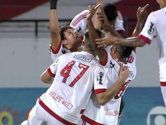 Flamengo vence o Santa Cruz com golaço de William Arão, e 'dorme' no G4.
