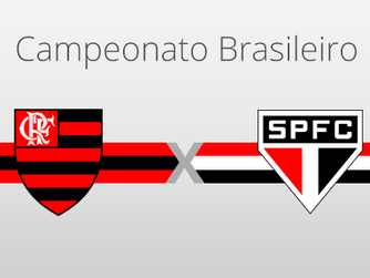 Em jogo de seis pontos, Flamengo e São Paulo se enfrentam em Brasília.