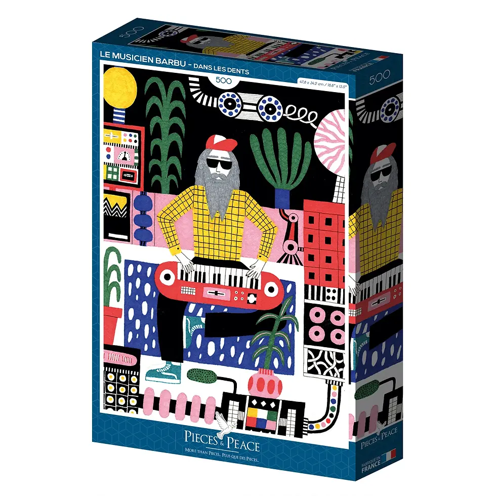 puzzle le musicien barbu