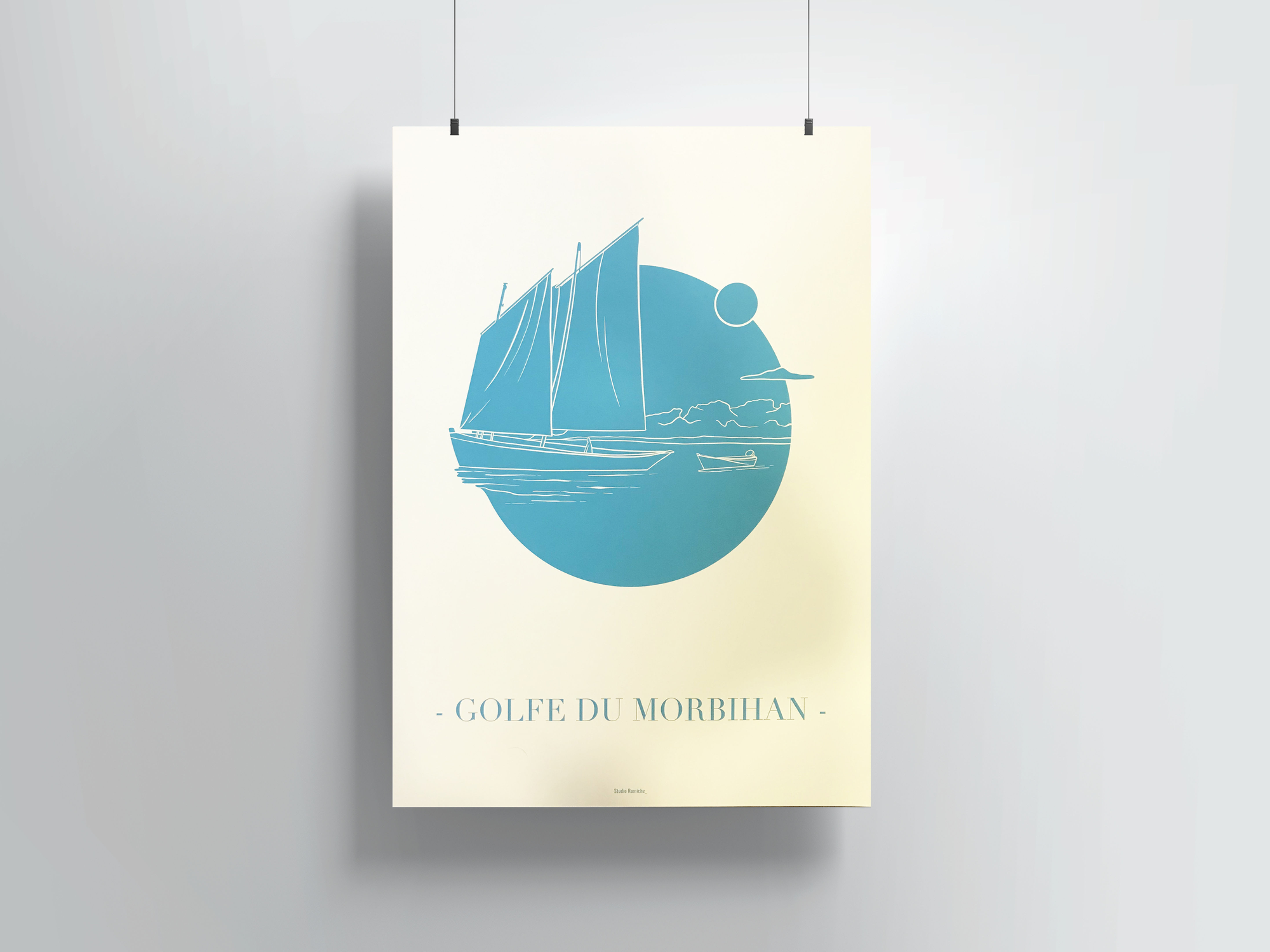Affiche Golfe du Morbihan