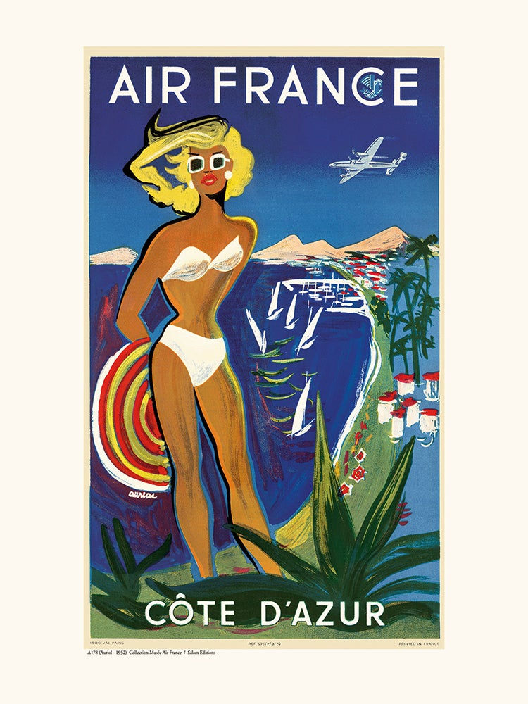 Miniature : Affiche Côte d'Azur
