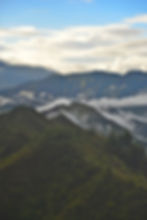 Mountains of the Misak area