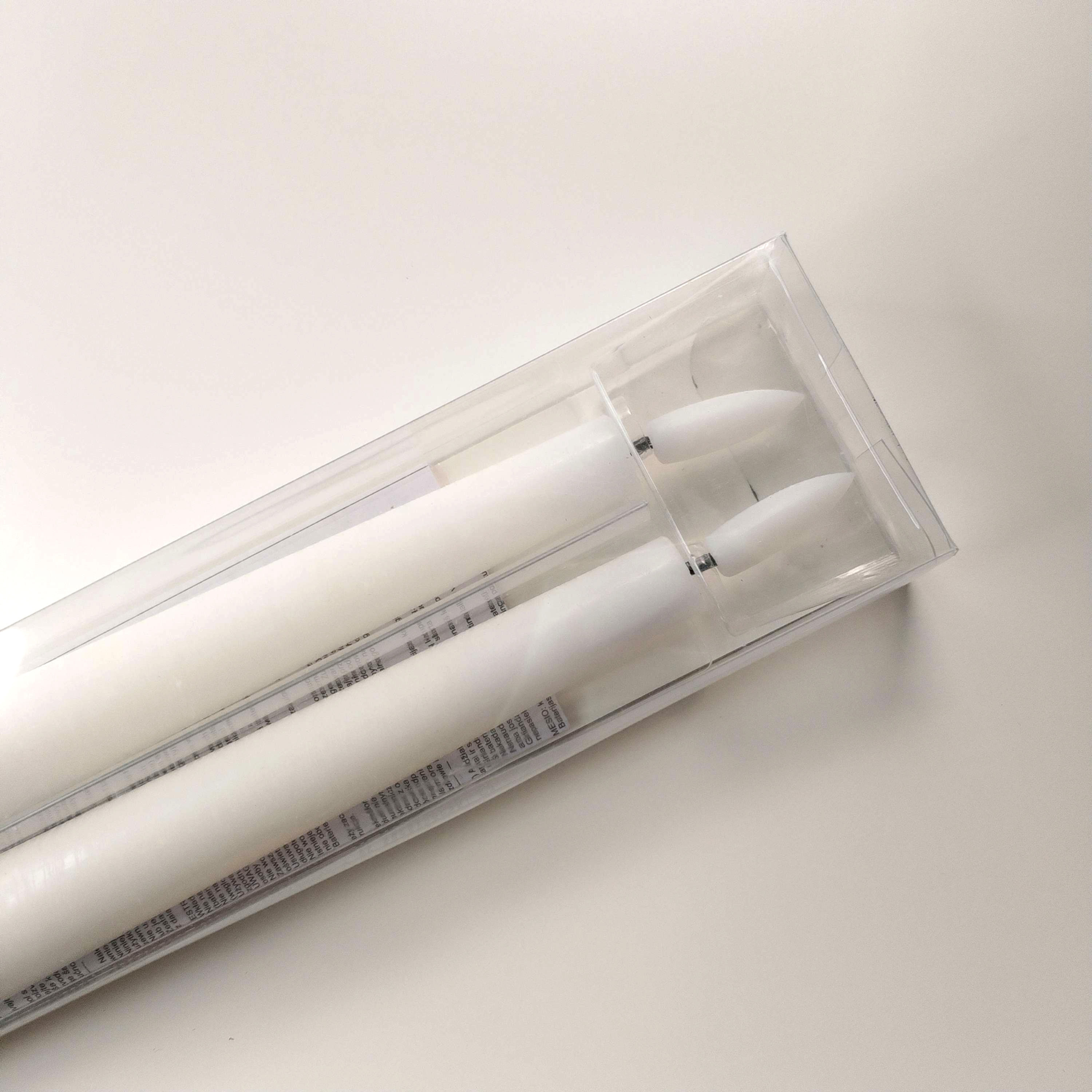 Pack 2 velas decorativas led con timer