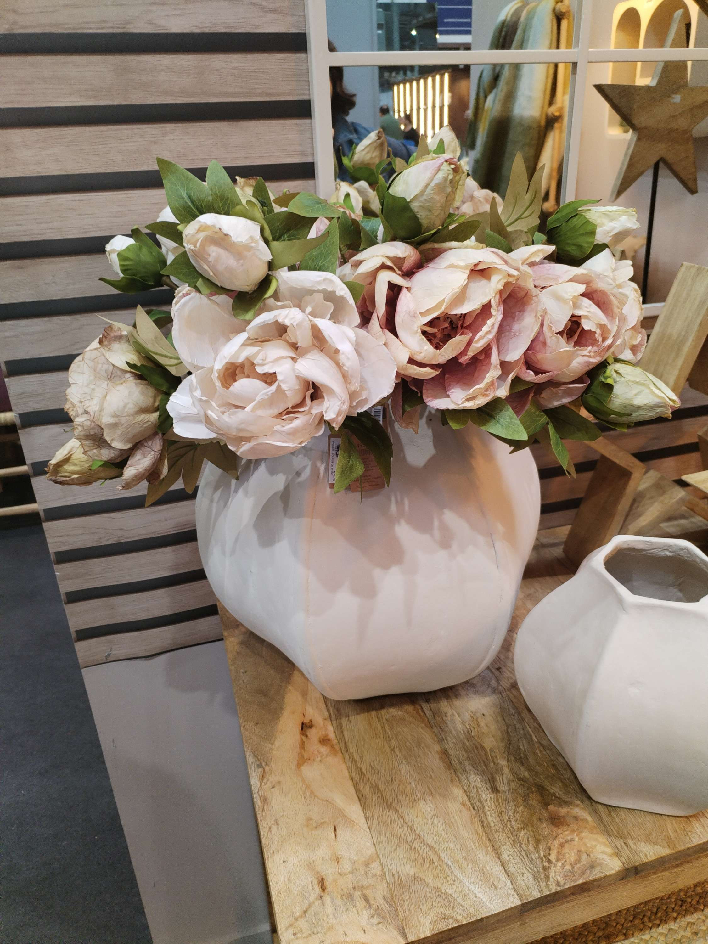 Foimpex - Peonias artificiales de tela