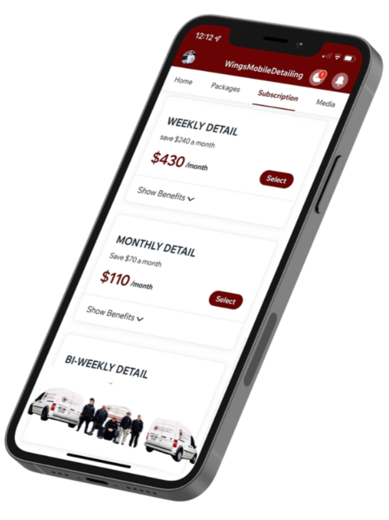 Detailing Franchise APP