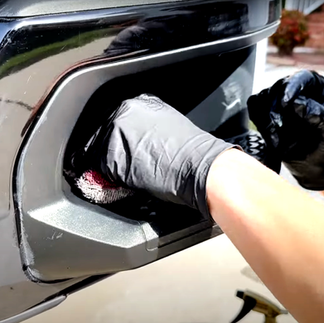 Interior door jam cleaning with the best in mobile detailing, Wings Mobile Detailing